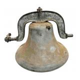 Antique Cast Iron Bell G.S Bell & Co. Hillsboro 18