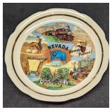 Vintage Nevada Las Vegas Howdy Ponder Souvenir Pla