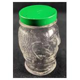 Vintage Nash Mustard Glass Jar