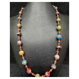 Murano Venetian Lamp Work Art Glass Multi Colored