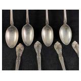 Vintage Mixed Metal Flower & Butterfly Art