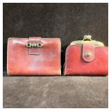 Etienne Aigner Wallet Coin Purse Leather Designer