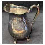 Vintage F.B. Rogers Silver Plated Footed Water Pit