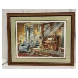 Framed And Signed Limited Edition Print Harmony By