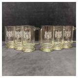 Coat of Arms Family Crest Beer Mug Stein Set Lot o