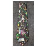 Bombay Gin Nicole Miller Silk Tie Martini