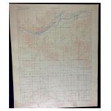 1915 USGS Topographic Map of Kansas
