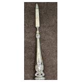 Vintage Nail File With Sterling Silver Handle