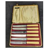 6 Joseph Elliot & Sons Celluloid Handed Knives
