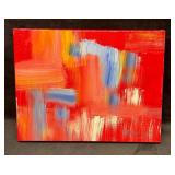 Original Abstract On Canvas By Summers (1) R72