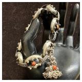 Necklaces Faux Pearls & Light Purple Onyx Like