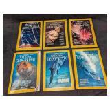 6 1990s 2000s National Geographic Magazines U