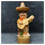 Hand Painted Ceramic Mariachi Musician Figurine wi