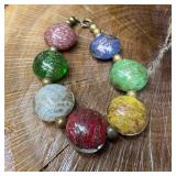 925 Large Statement Green Gemstone Sterling Silver