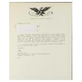 Signed Ron Paul Freedom Report Letter