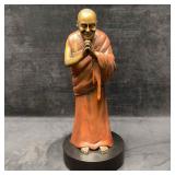 Dalai Lama Praying Bronze Sculpture Statue