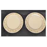 2 Retired Noritake Blossom Time Dinner Plates A
