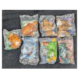 7 Burger King McDonalds Teenie Babies Armadillo