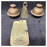 16pc Silver and Green Forged Folklore Costume Jewe