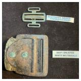 Civil War Relic Suspender Bracket and Navy Enliste