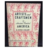 Artists And Craftsmen In Ancient Central America B