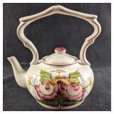 Teapot Hand Painted Teapot Ceramic Portugal