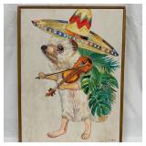 Art Cupola Mixed Media Canvas Print Mariachi Sombr