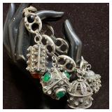 Etruscan Revival Style 800 Silver Detailed Ornate