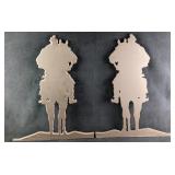 Vintage Cowboy Wall Art Ponderosa Steakhouse Art