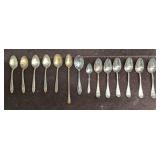 14 Vintage Rockford Oneida Oneida Community Spoons