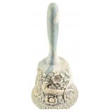 Vintage Bird Of Paradise Faux Stone Bell