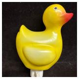 Vintage Duck Night Light Plug In Lamp Yellow Hard