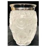 Signed Lalique Bagatelle Vase
