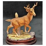 Retired Andrea By Sadek Stag Porcelain Figurine