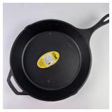 Lodge 12 Inch Cast Iron Pre-Seasoned Skillet Signa