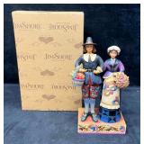 Jim Shore "Pilgrims Proud" Pilgrim Couple Figurine