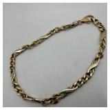 Intertwined Link Passo Doppio Figarope Style 14K G