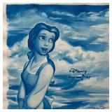 Bryan Mon Original Disney Belle Hand Signed and Dr