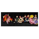 Disney Mulan Princess Mary Poppins Bean Bag Lot Of