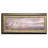 Framed Ruane Manning Lioness & Cub Forever Safe Pr