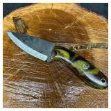 MHS Cutlery Fixed Blade Knife Military Camo Handle