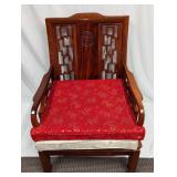 Vintage Qing Style Rosewood Armchair