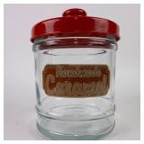 Vintage Style Glass Handmade Caramel Countertop Ca