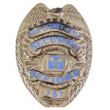 Early 1980s Disney World Security Metal Badge
