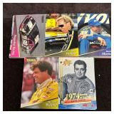 100 Card Lot NASCAR Traks Premium Trading Cards Ru