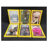6 National Geographic Magazines 70