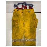 Morning Pride Firefighter Turnout Pants Yellow Bun