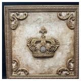 Michelle Butler Designs Crown Artwork Plaque Sign