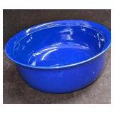 Block Basics 11" Ceramic Cobalt Blue Serving Bowl