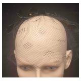 Vintage Lace Headpiece Mr.John Caprice New York An